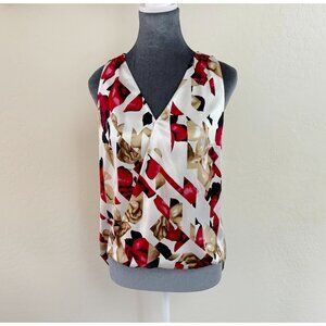 White House Black Market Sleeveless Silk Blouse.‎ Size XS